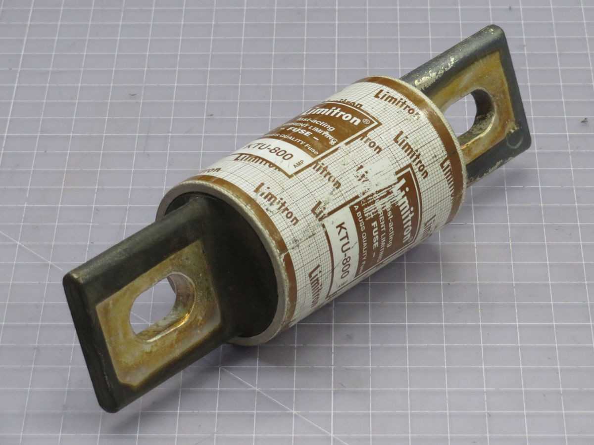 LIMITRON KTU-800 CURRENT LIMITING FUSE T255368 - FUSES