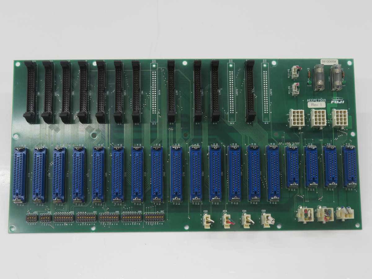 FUJI AEEPE7500 BACKPLANE BOARD MODULE T243270 - PCB CIRCUIT BOARDS