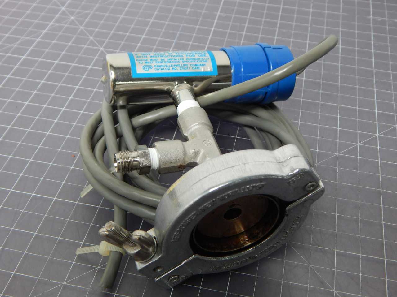 GRANVILLE-PHILLIPS 275 CONVECTION GAUGE BCD CABLE W/ CONTROLLER M2061 - TEMPERATURE CONTROLLERS