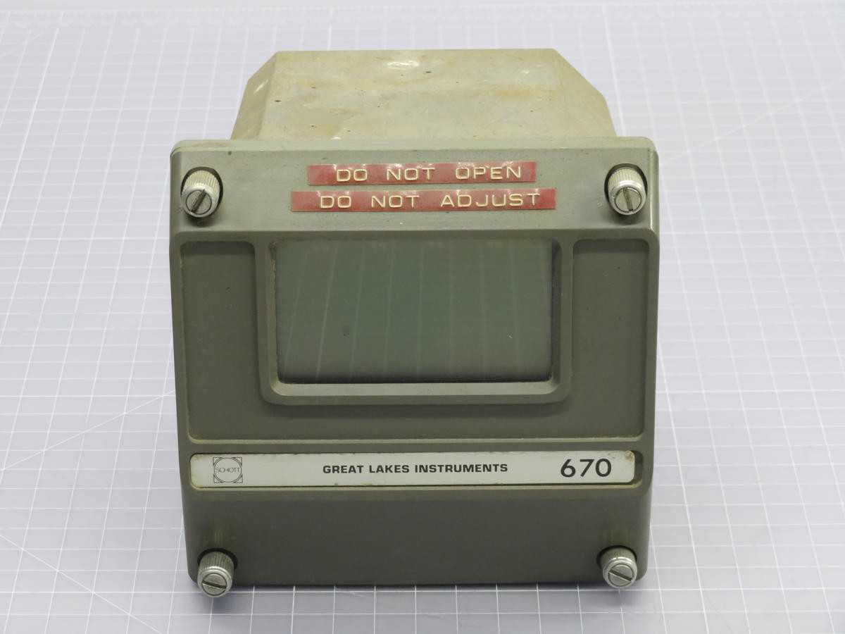 GLI 670 PH Controller Flow Rate Monitor T213991 - MISCELLANEOUS
