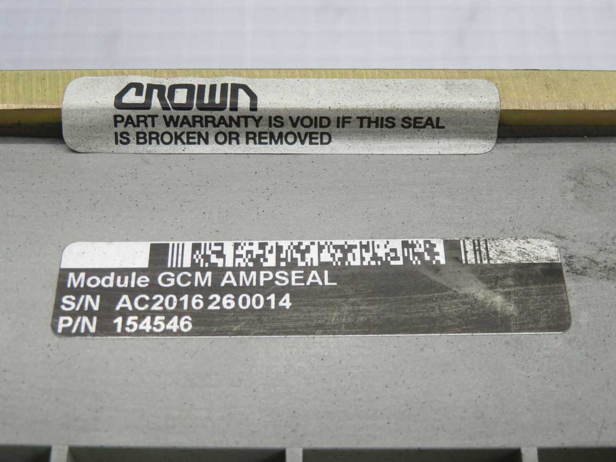 CROWN 154546 CONTROL MODULE CROWN TSP6500 TYPE E FORKLIFT T260520 - ELECTRIC MOTORS