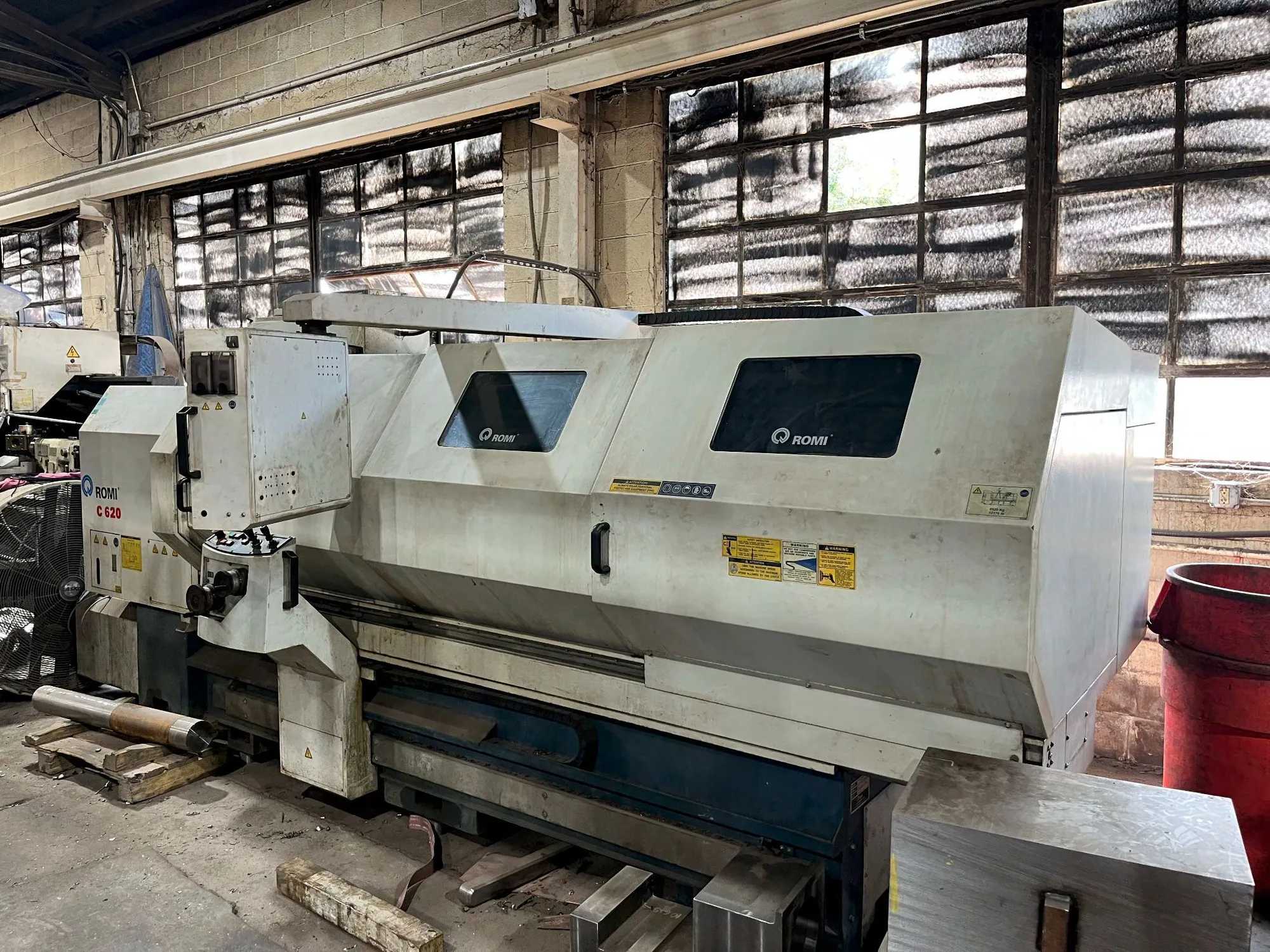 2010 Romi C-620/2000 CNC Lathe With 33.5 HP Spindle Power, 1800 RPM Speed - CNC LATHES
