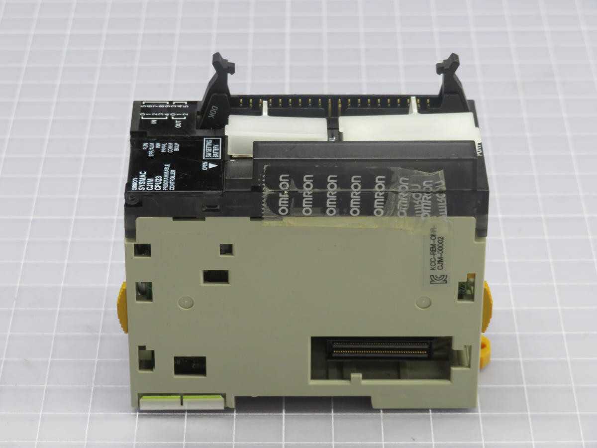 Omron CJ1M-CPU23 CPU Unit T227356 - Reliable Performance for Automation - PLC MODULES