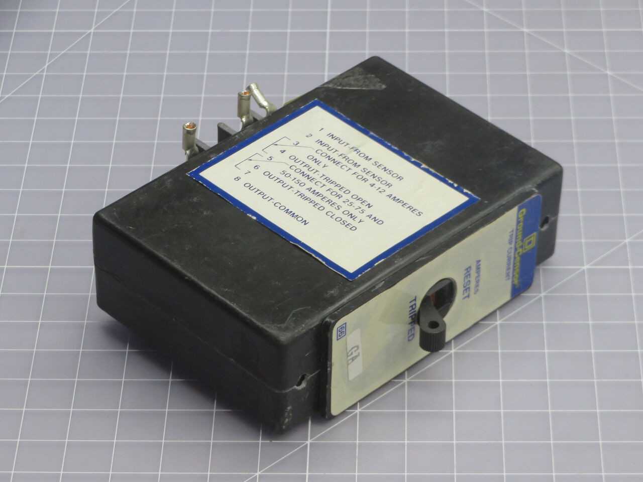 SQUARE D GAT 12 GROUND FAULT RELAY T245482 - INDUSTRIAL PARTS