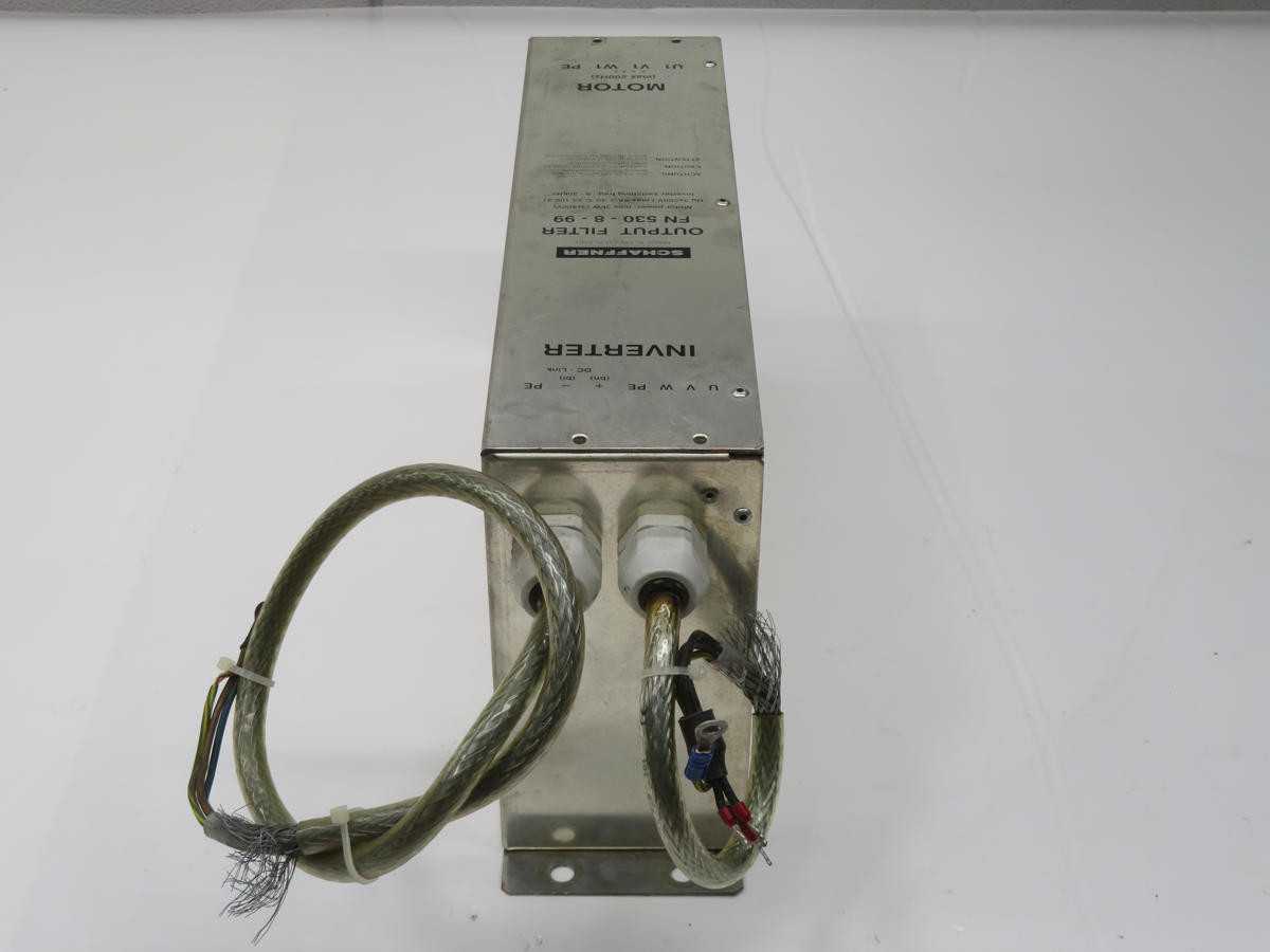 SCHAFFNER FN 530-8-99 SINE WAVE OUTPUT FILTER T234581 - LINE FILTERS