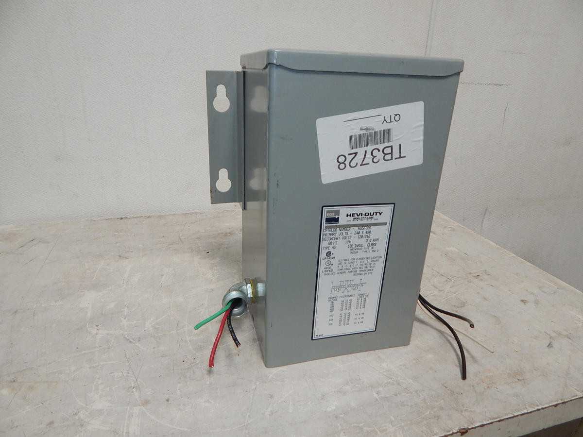 EGS HS5F3AS POWER TRANSFORMER M3648 - POWER TRANSFORMERS
