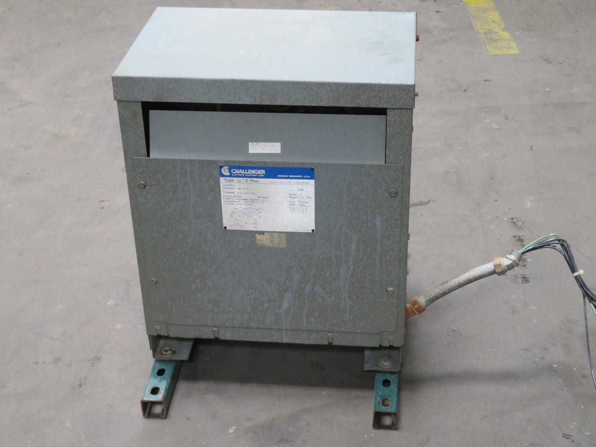 CHALLENGER 142-LP3T 14 KVA 3 PH 460/460/266 ISOLATION TRANSFORMER TYPE 150 T198778 - DRY TRANSFORMERS