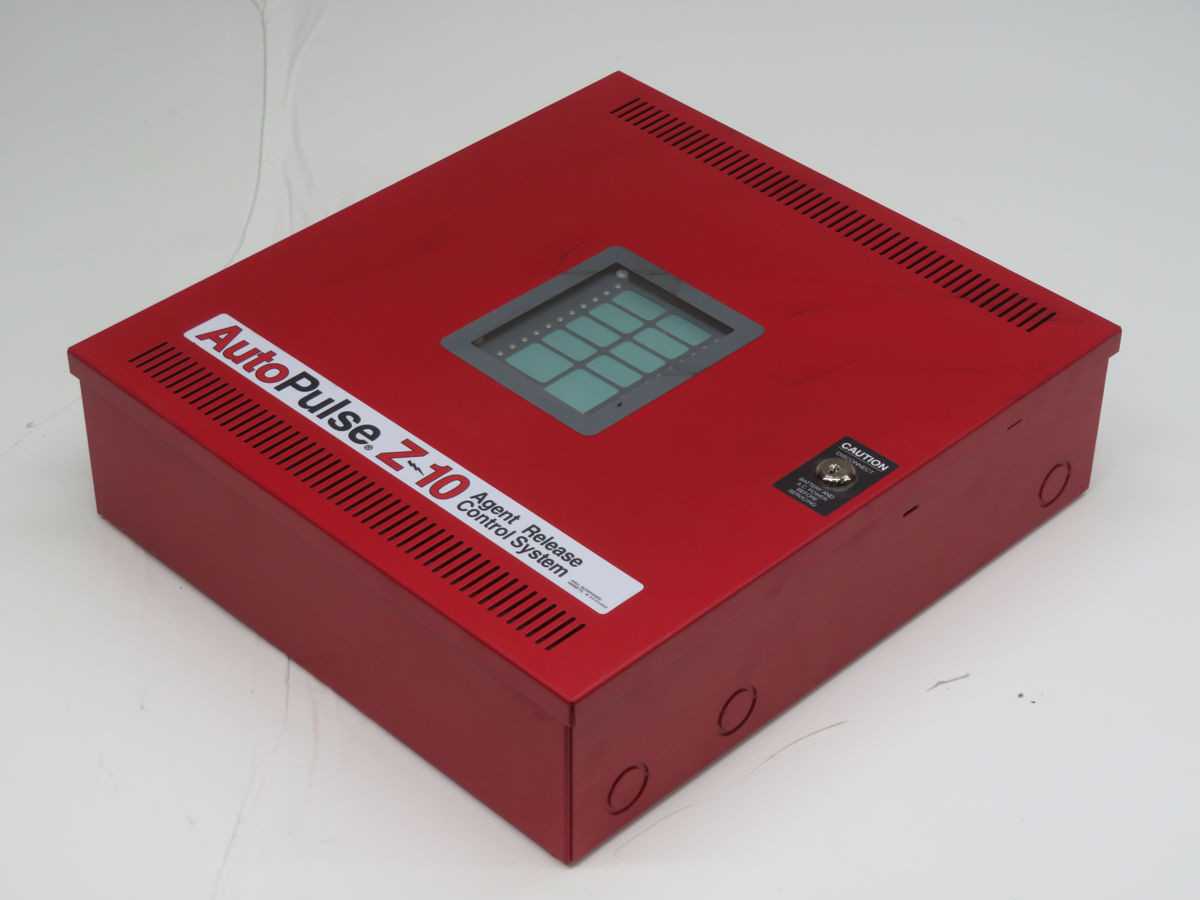 AUTOPULSE Z-10 AGENT RELEASE CONTROL SYSTEM W BROKEN KEY T259637 - AUTOMATION & CONTROLS