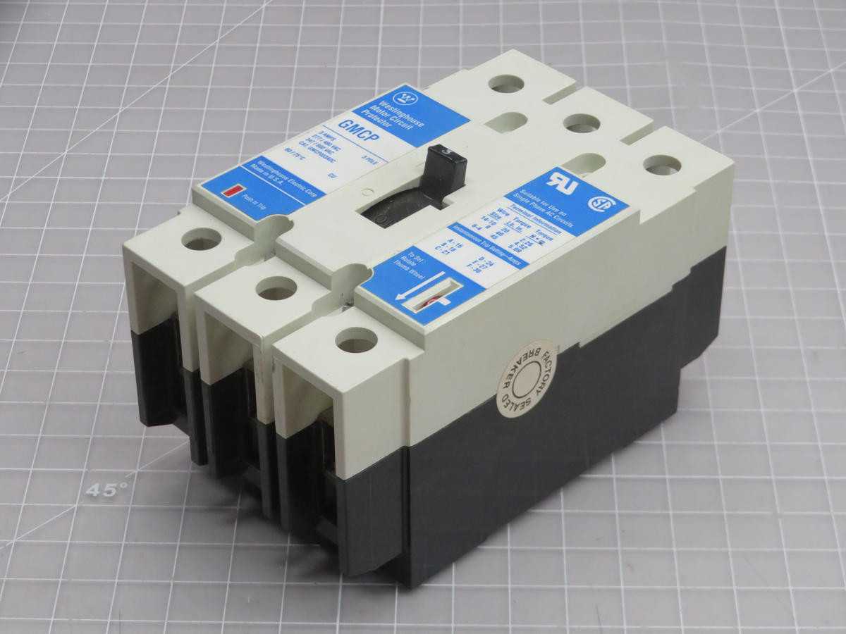 WESTINGHOUSE GMCP003A0C MOTOR CIRCUIT PROTECTOR T208100 - CIRCUIT BREAKERS