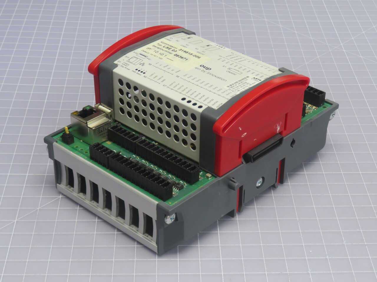 ASYS 60.001.382 PLC I/O CONTROLLER MODULE (CEDIO-P 24/24/2-1131) - PLC MODULES