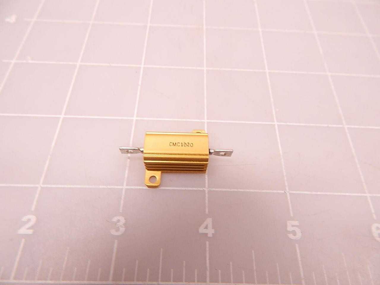 LOT OF 42 CLAROSTAT CMC1020 WIREWOUND RESISTORS - THROUGH HOLE 20 OHMS 10.0WFIXED WIREWOUND RESISTOR - SHAFT MOUNT GEAR REDUCER