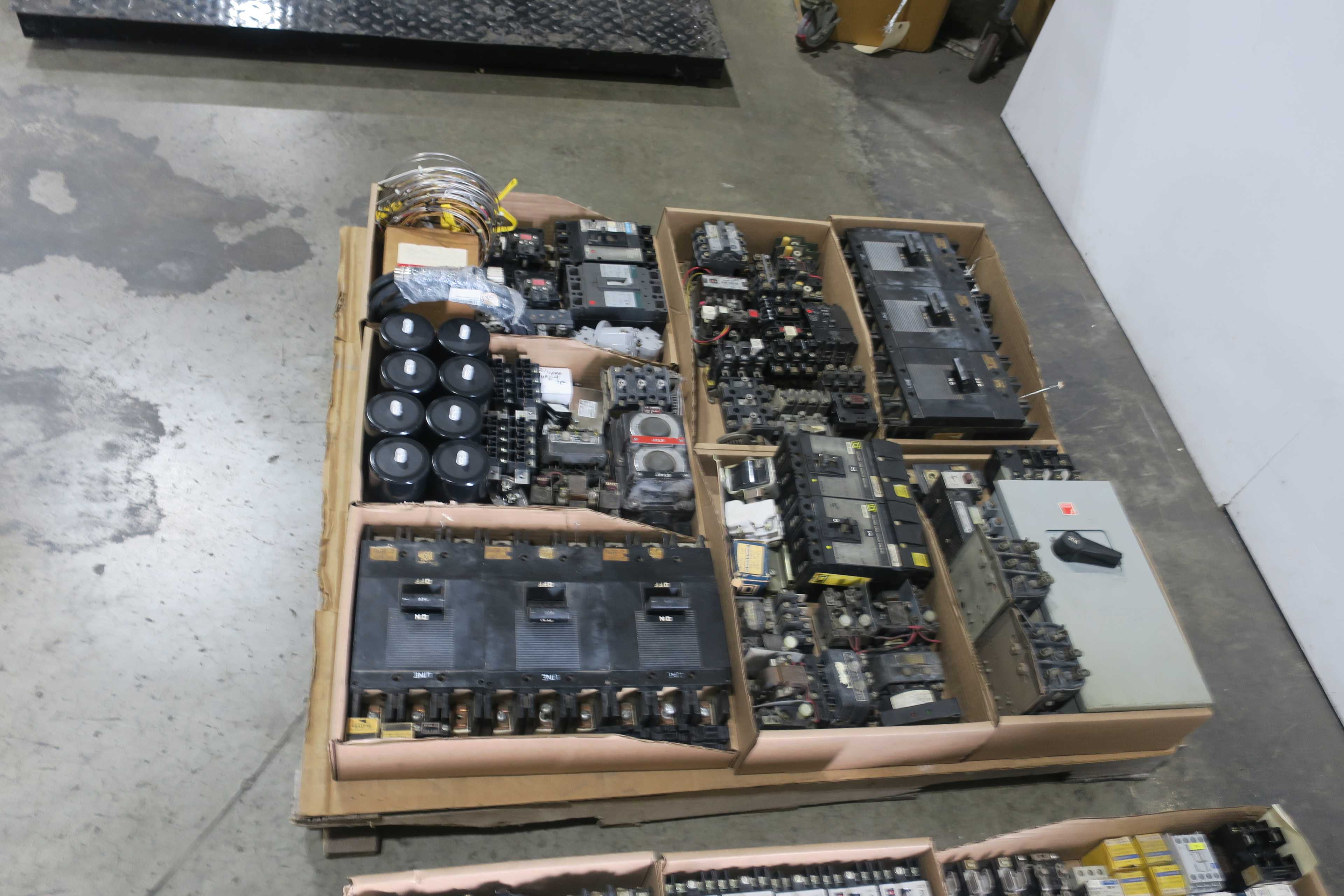 SKU 1786066 - 2 PALLETS OF ASSORTED ELECTRICAL COMPONENTS - ELECTRICAL COMPONENTS