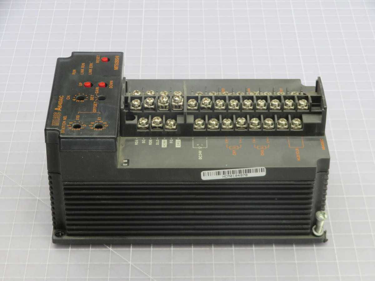 MITSUBISHI A64-DAIC MODULE OUTPUT T241326 - PLC MODULES