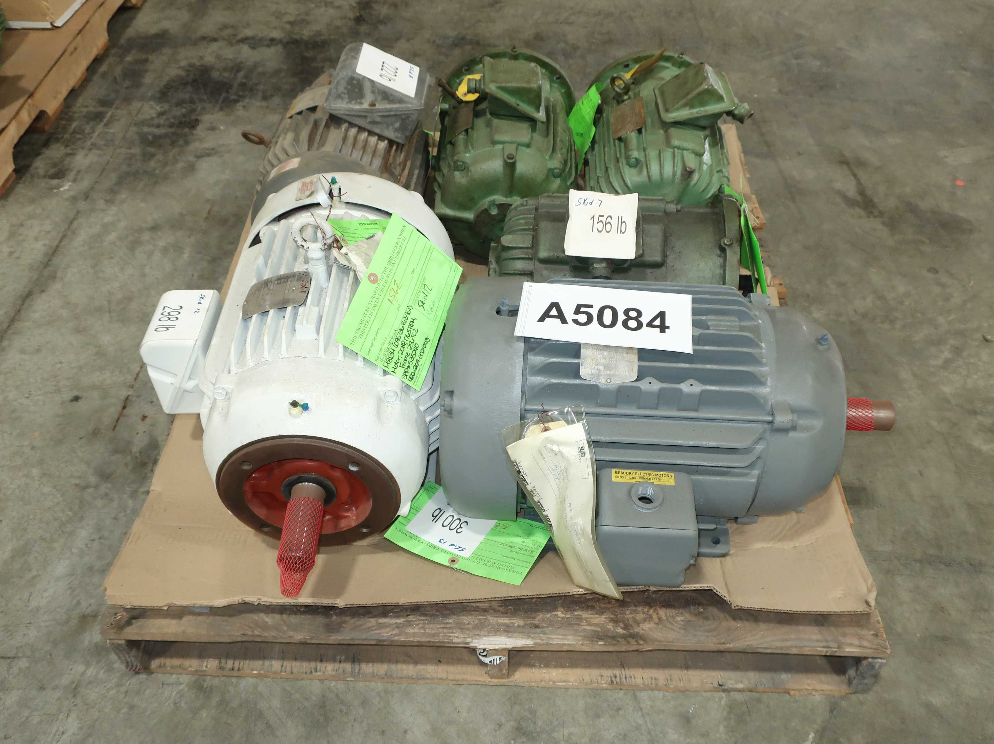 Pallet Of Assorted AC Electric Motors For Sale - Great Variety And Quality - AC MOTOR