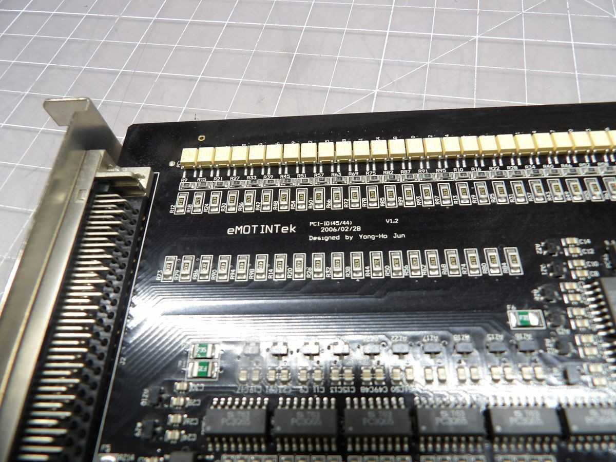 EMOTION TEK PCI-IO(45/44) V1.2 BOARD M5361 - PCB CIRCUIT BOARDS