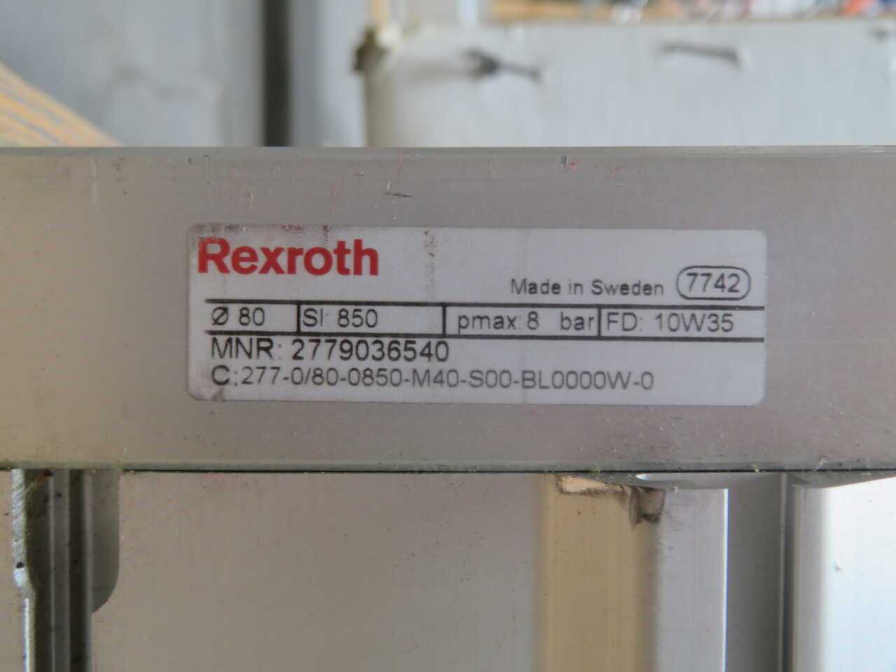 REXROTH 2779036540 Linear Actuator T270458 - High Precision Motion Control - PNEUMATIC CYLINDERS & ACTUATORS