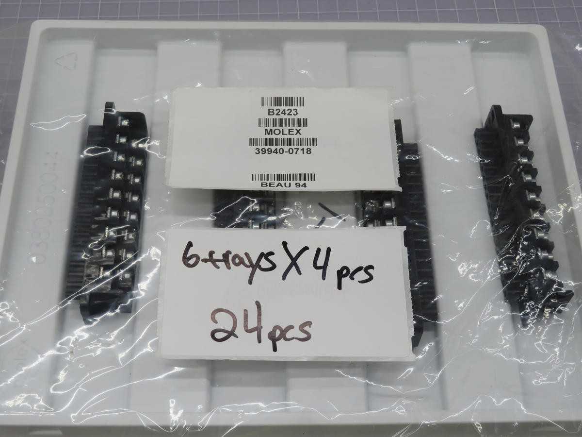 Lot Of 24 Molex 39940-0718 Connector/Terminal/Pin T224082 - TERMINAL BLOCKS