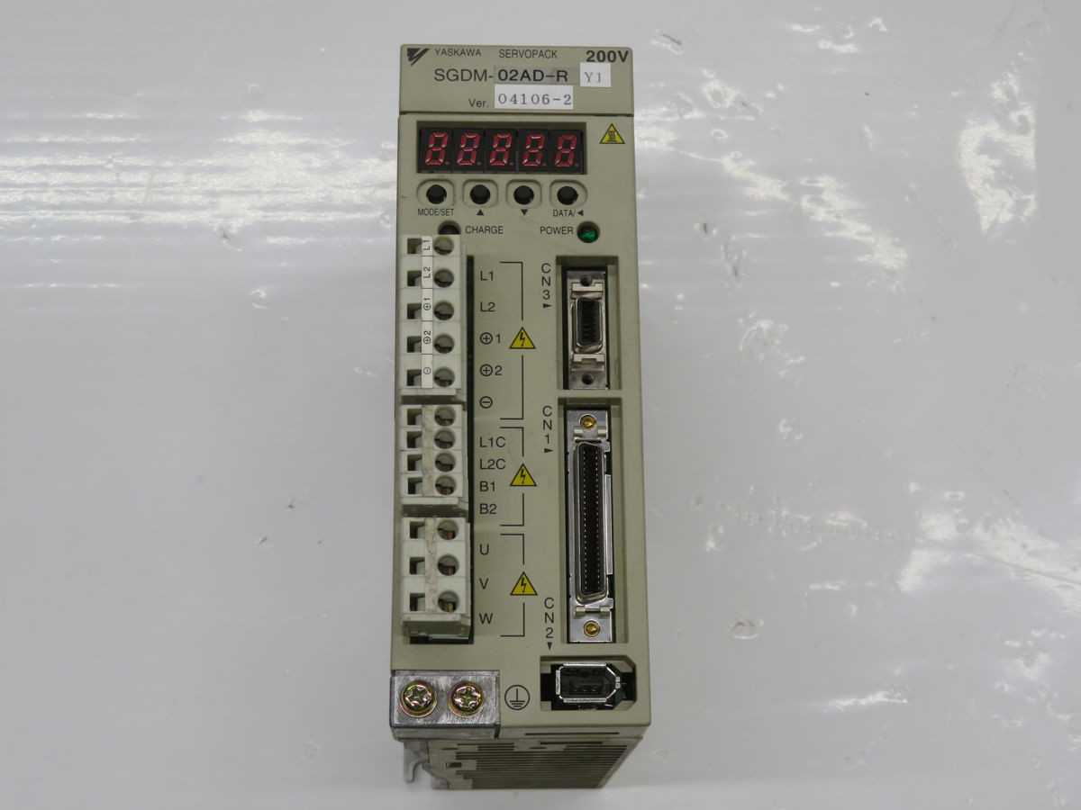 YASKAWA SGDM-02AD-RY1 SERVOPACK SERVO DRIVE T246648 - SERVO