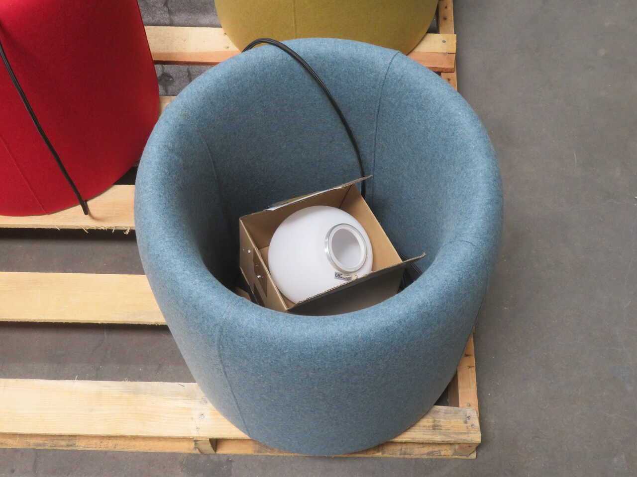 BUZZISPACE BUZZIPROP S 20220831-HS SMALL CYLINDRICAL ACOUSTIC PENDANT LIGHT - LIGHTING