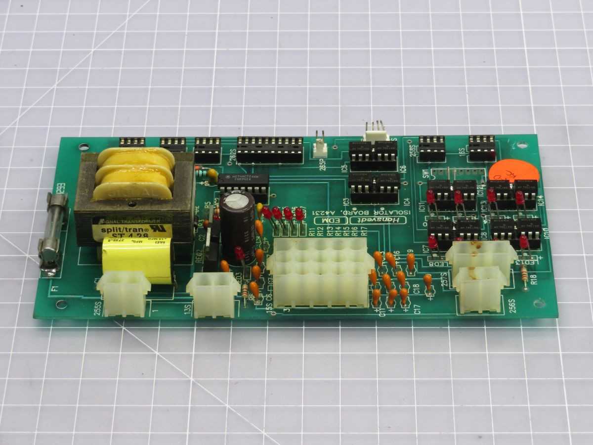 HANSVEDT A4231 ISOLATOR CIRCUIT BOARD T248815 - PCB CIRCUIT BOARDS