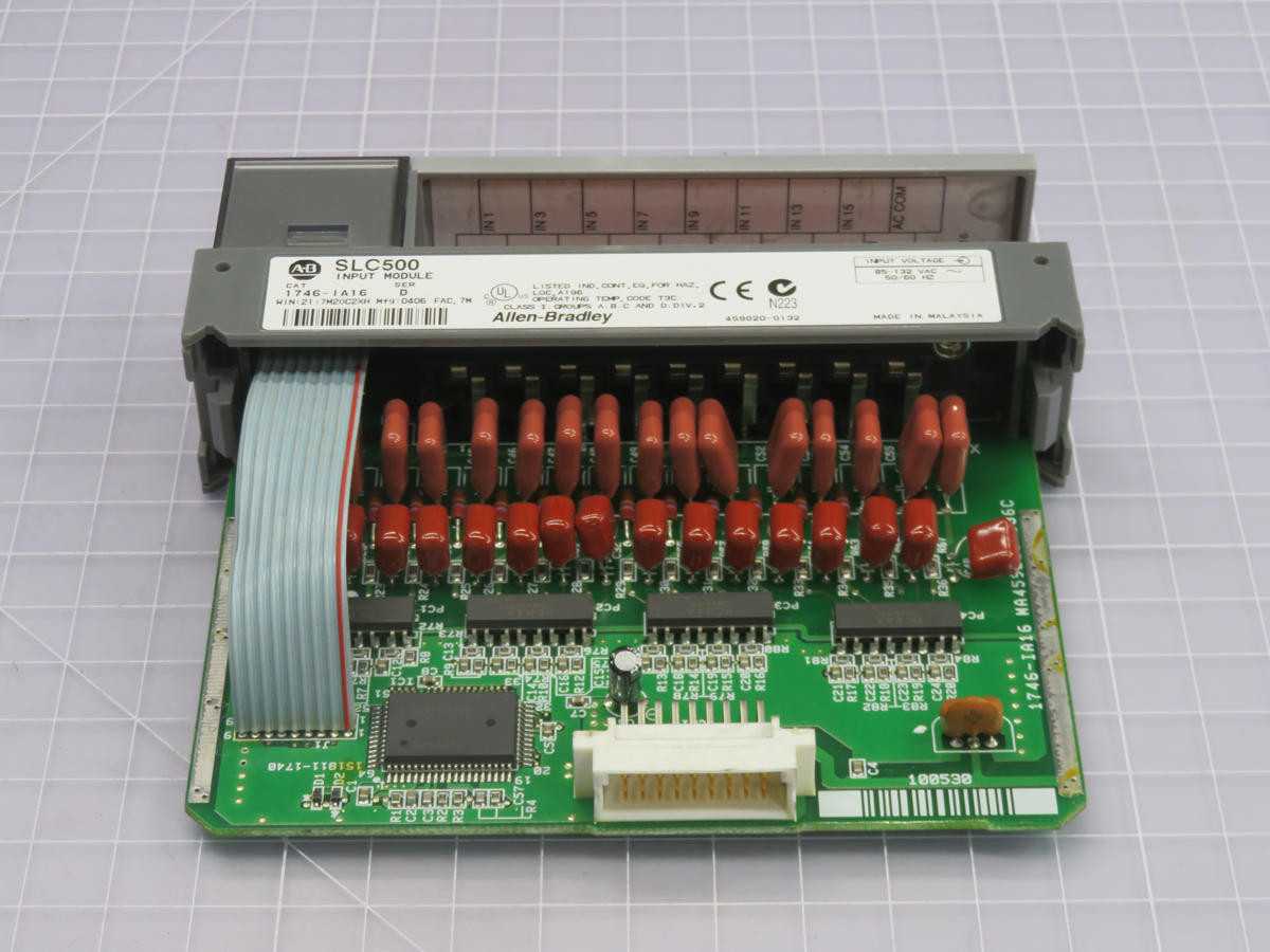 ALLEN BRADLEY 1746-IA16 INPUT MODULE T238395 - MISCELLANEOUS