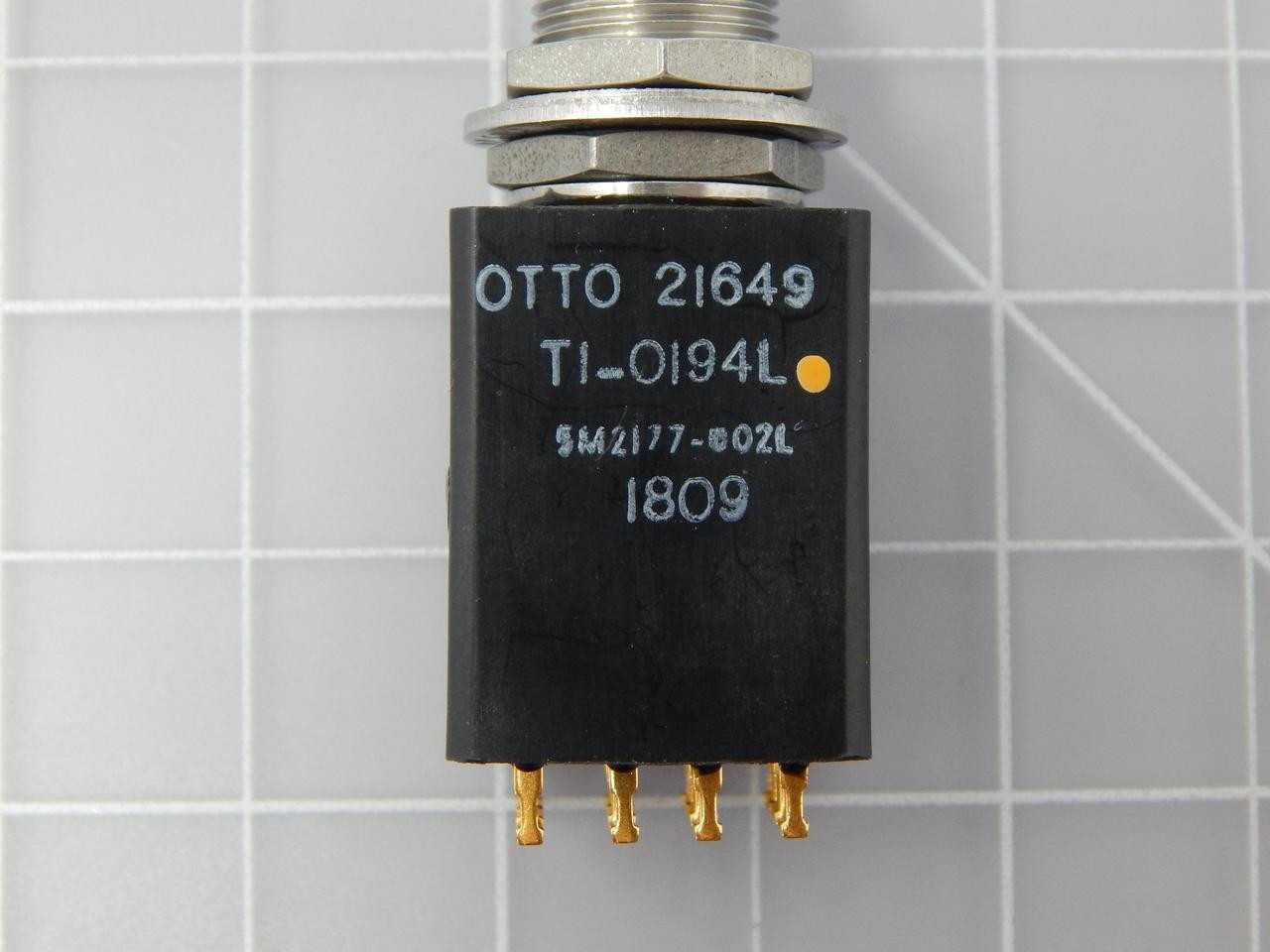 OTTO 5M2177-002L 5930-01-200-3262 TOGGLE SWITCH/PADDLE SWITCH T133582 - SWITCHES