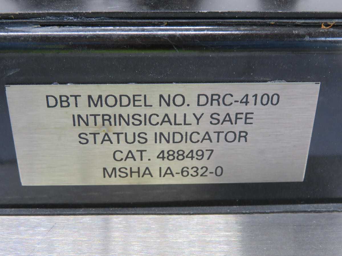 DBT DRC-4100 Intrinsically Safe Status Indicator T216187 - VALVE POSITIONERS & INDICATORS