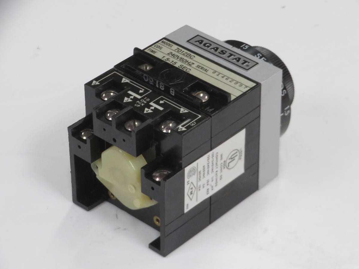 AGASTAT 7012BC TIME DELAY RELAYS T209750 - TIME DELAY RELAY