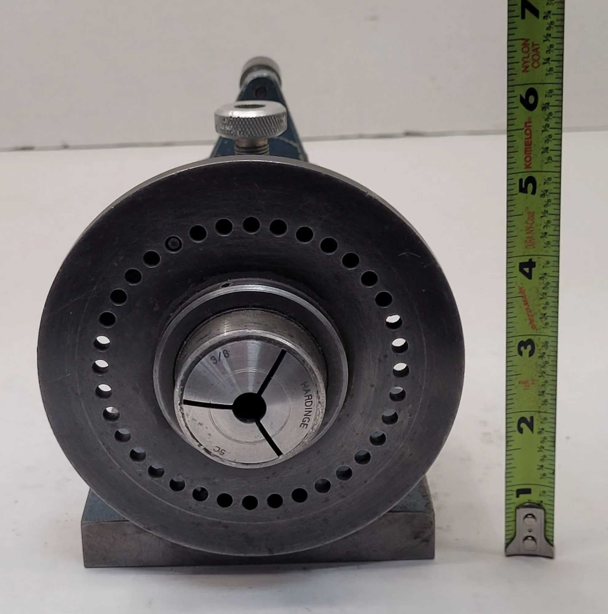 Yuasa Model 550-003 5C Collet Spin Index Fixture - MACHINING ACCESSORIES & TOOLING