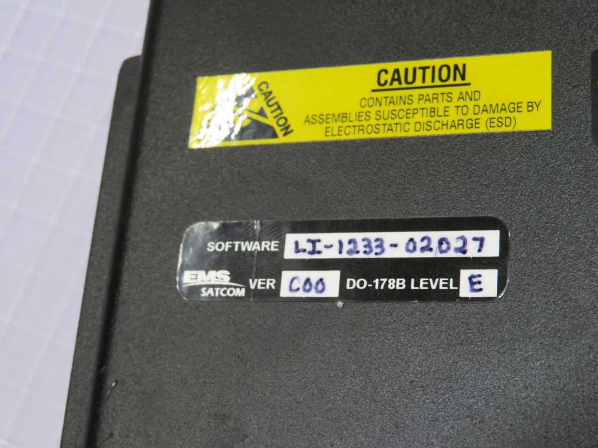 EMS 1233-A-0200 COMMUNICATIONS CONVERGENCE UNIT T250803 - TELECOMMUNICATION