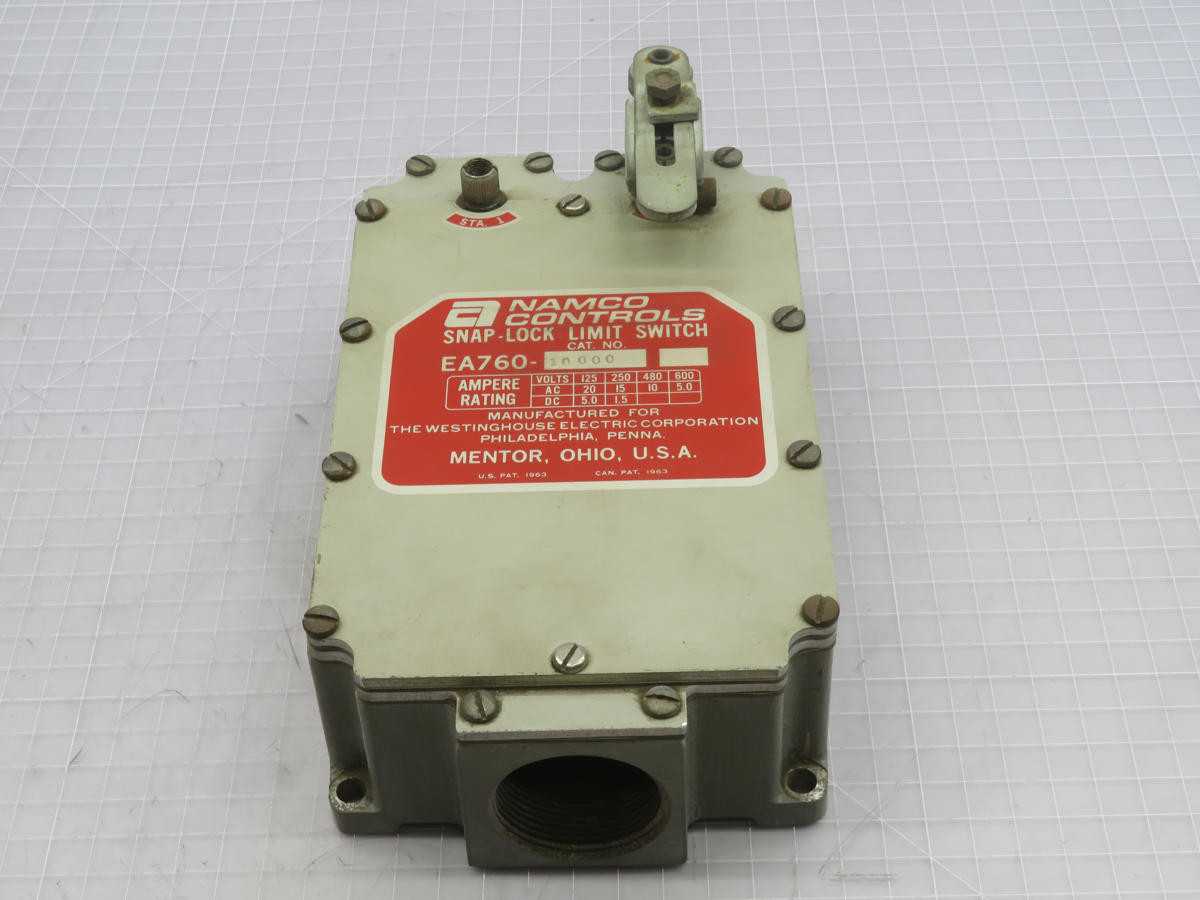 NAMCO EA760-10000 SNAP-LOCK LIMIT SWITCH T213377 - SWITCHES