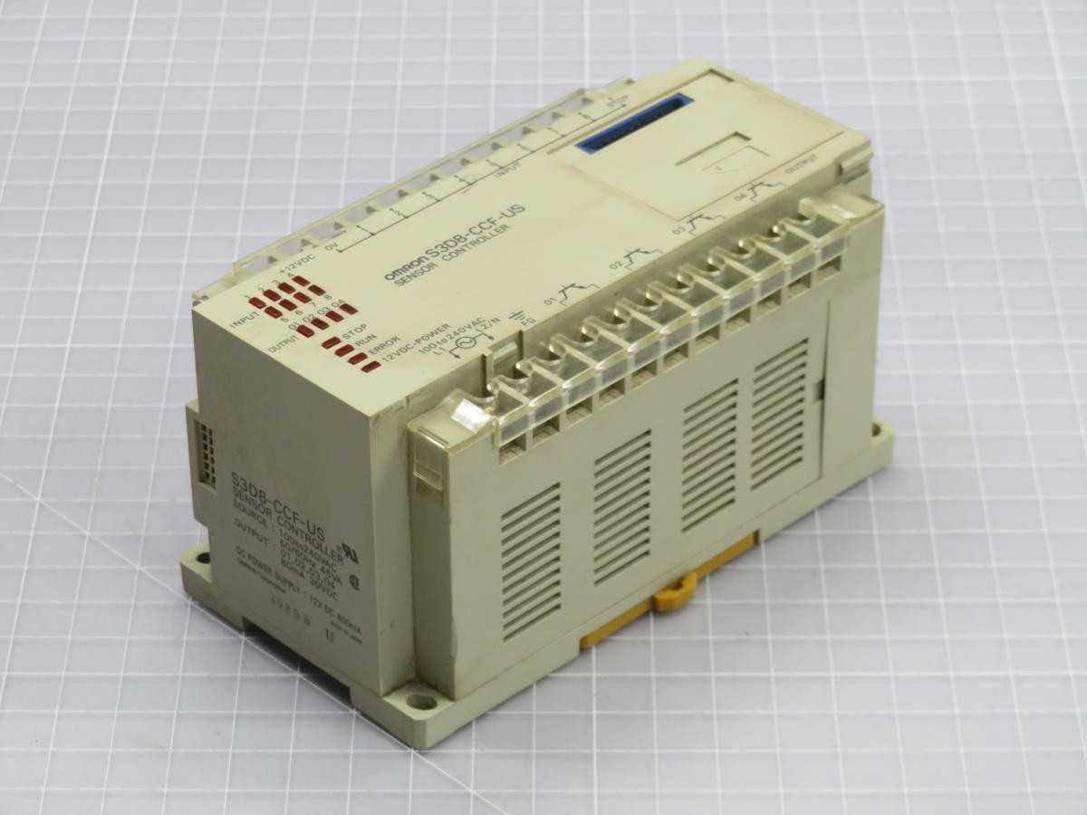 OMRON S3D8-CCF-US SENSOR CONTROLLER T228587 - AUTOMATION & CONTROLS