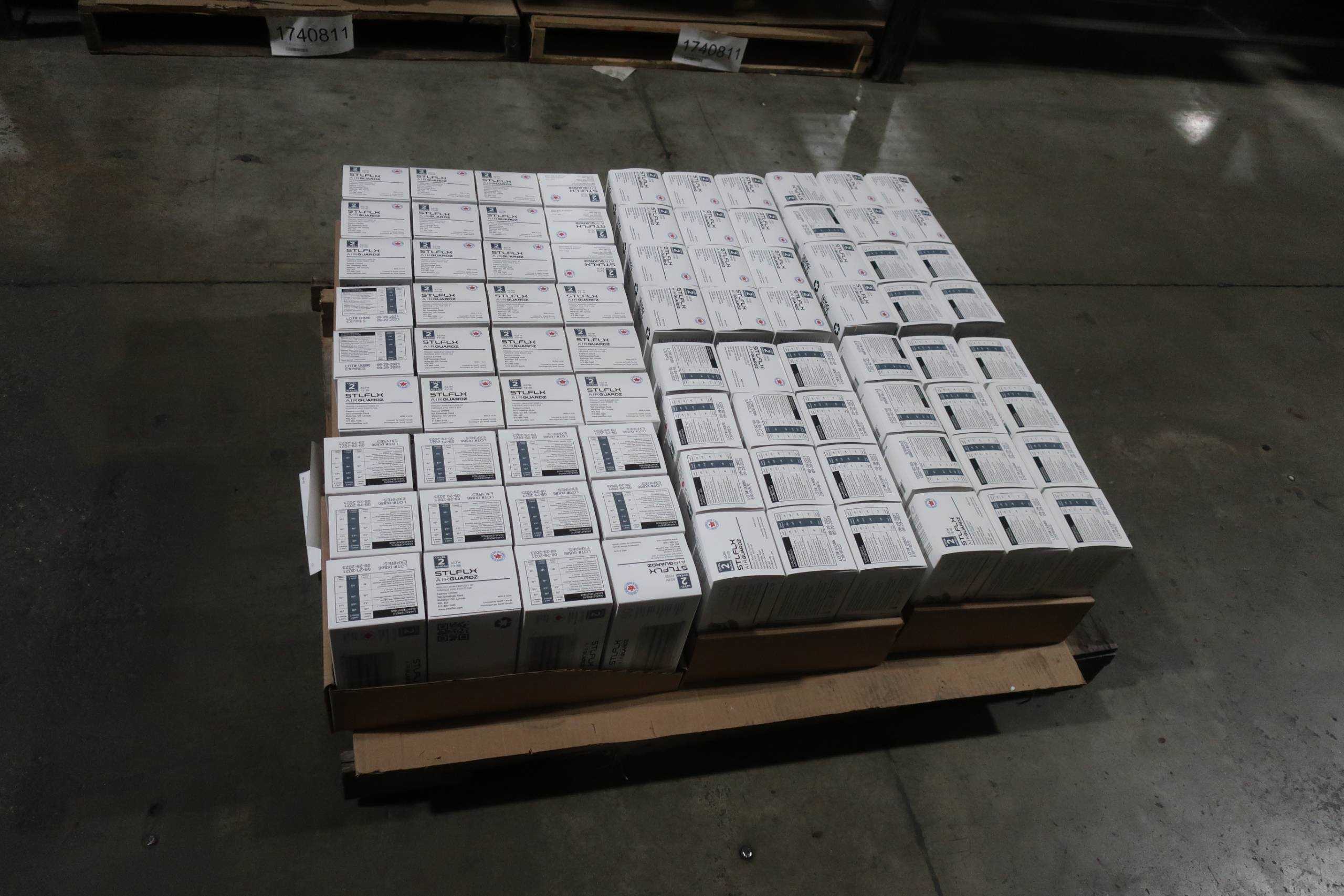 SKU 1761725 - PALLET OF STLFLX MASK - PPE