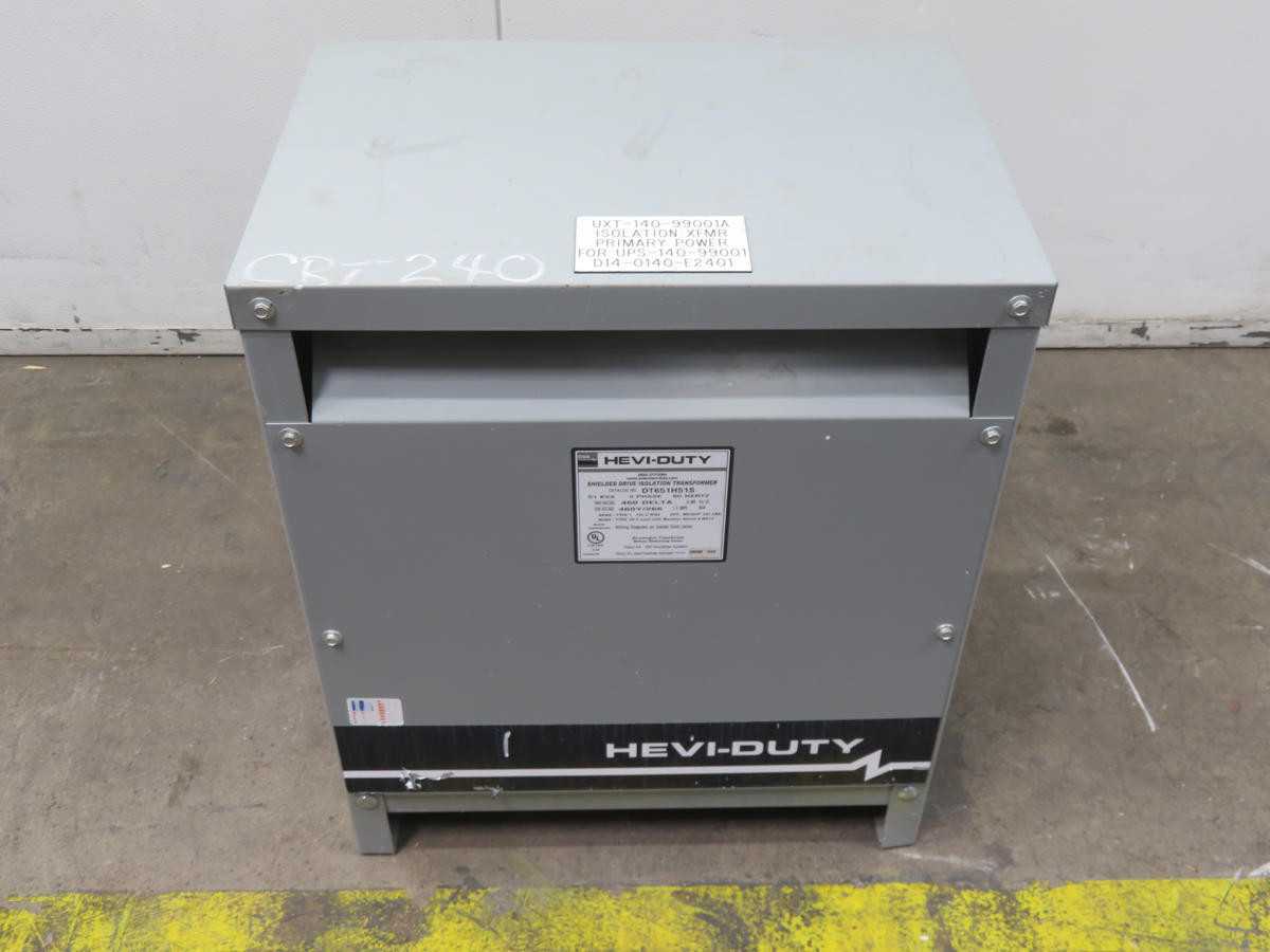 EGS DT651H51S SHIELDED DRIVE ISOLATION TRANSFORMER 51 KVA 3 PH T206098 - POWER TRANSFORMERS