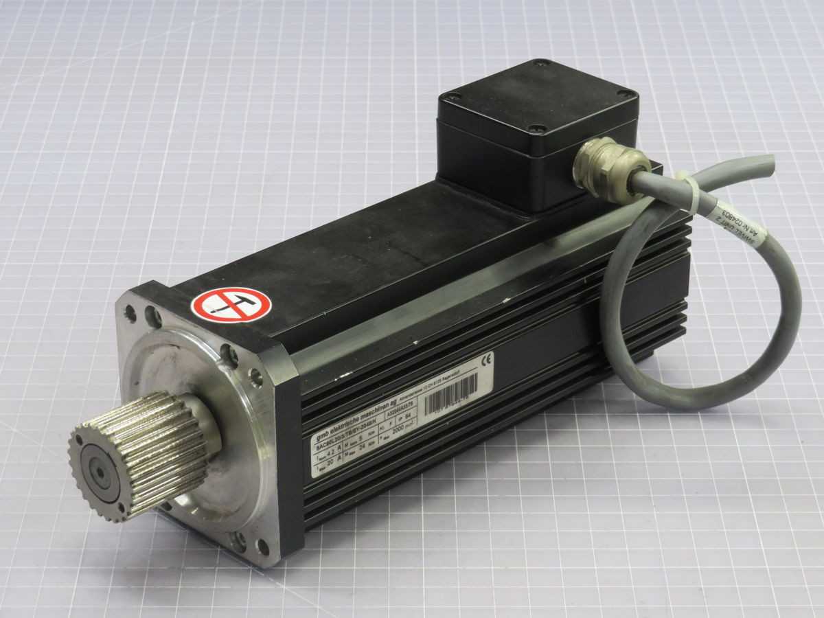 GMB SAC90L20/3/TB/EY-2048/K SERVO MOTOR T248011 - SERVO