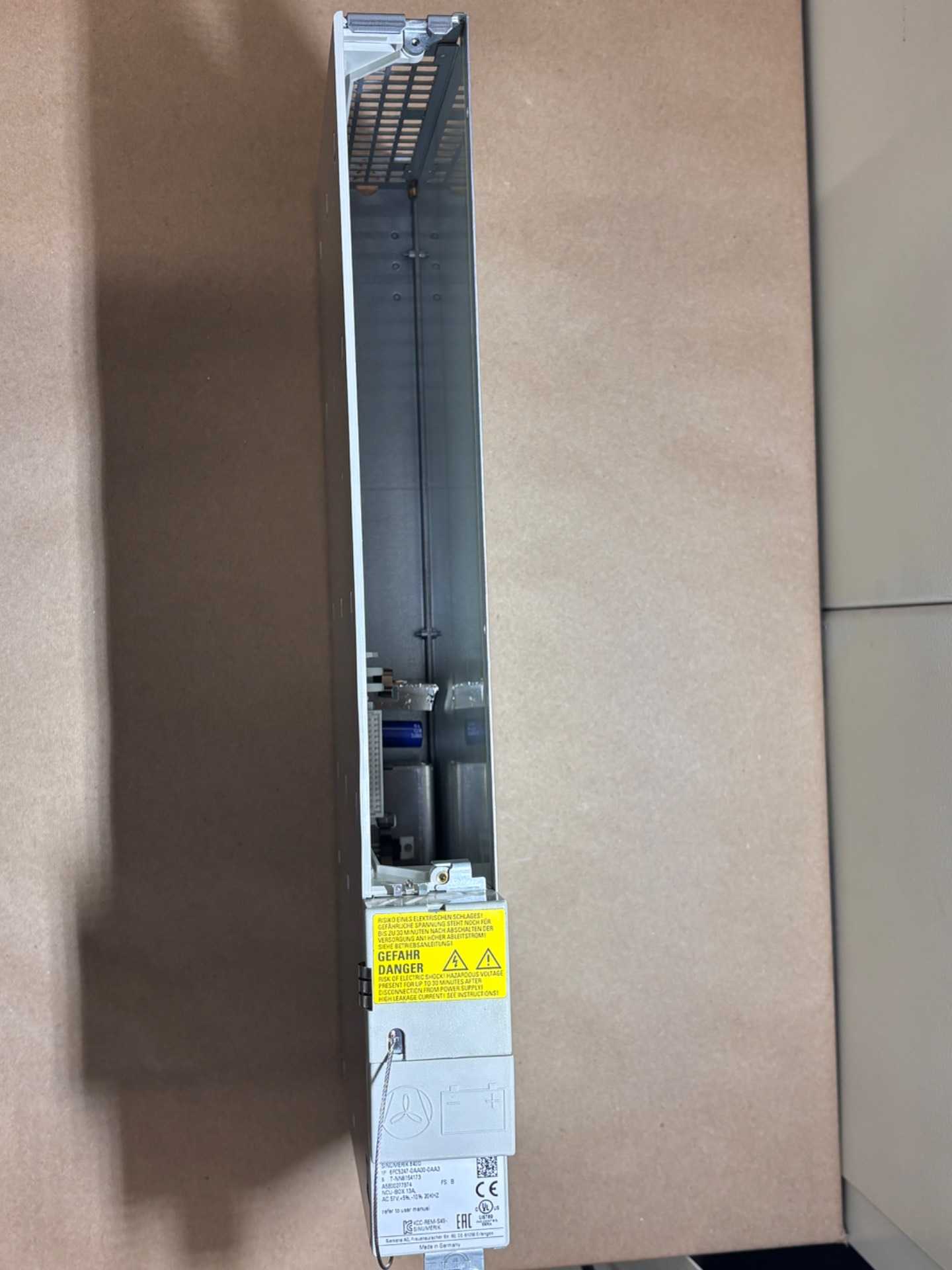 SIEMENS 6FC5247-0AA00-0AA3 SINUMERIK ENCLOSURE FOR ELECTRONIC CONTROL BOX - ELECTRICAL ENCLOSURES