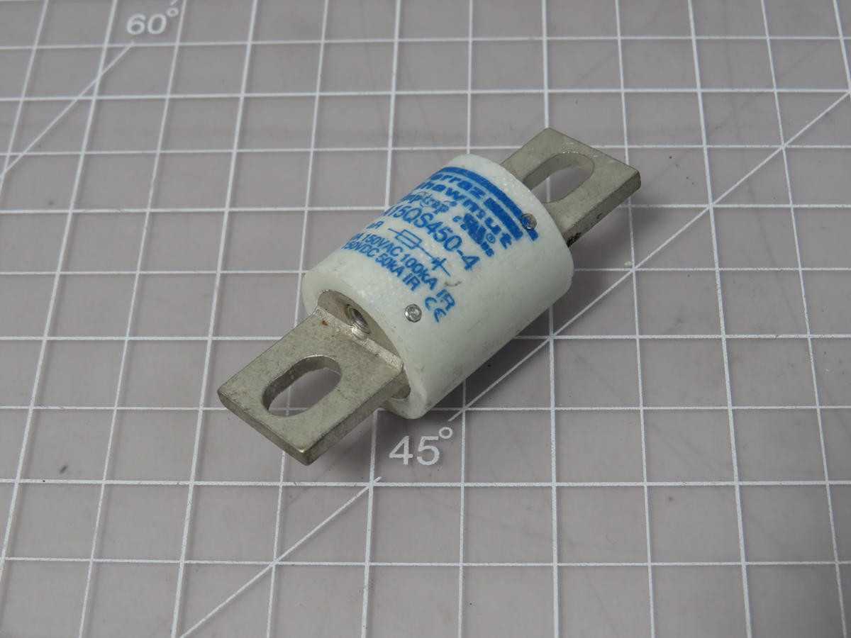 LOT OF 4 FERRAZ SHAWMUT A15QS450-4 150V MERSEN 450 AMP KT423 - FUSES