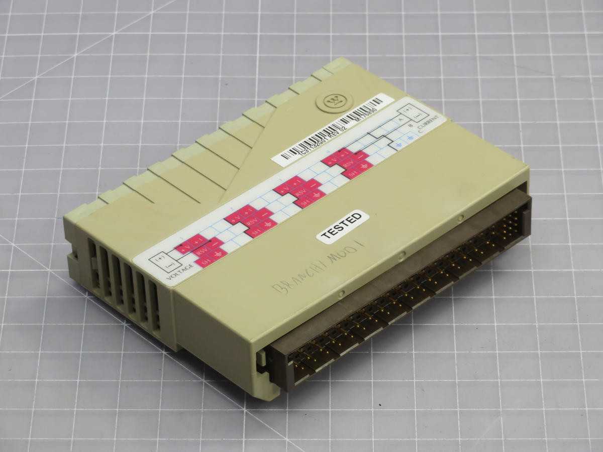 WESTINGHOUSE 1C31132G01 ANALOG OUTPUT CARD T232302 - AUTOMATION & CONTROLS