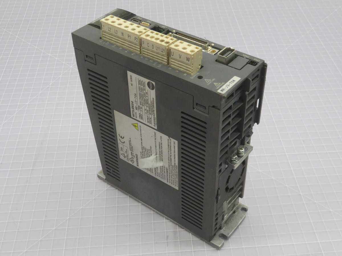 MITSUBISHI MR-J3-70A AC SERVO AMPLIFIER T216464 - SERVO