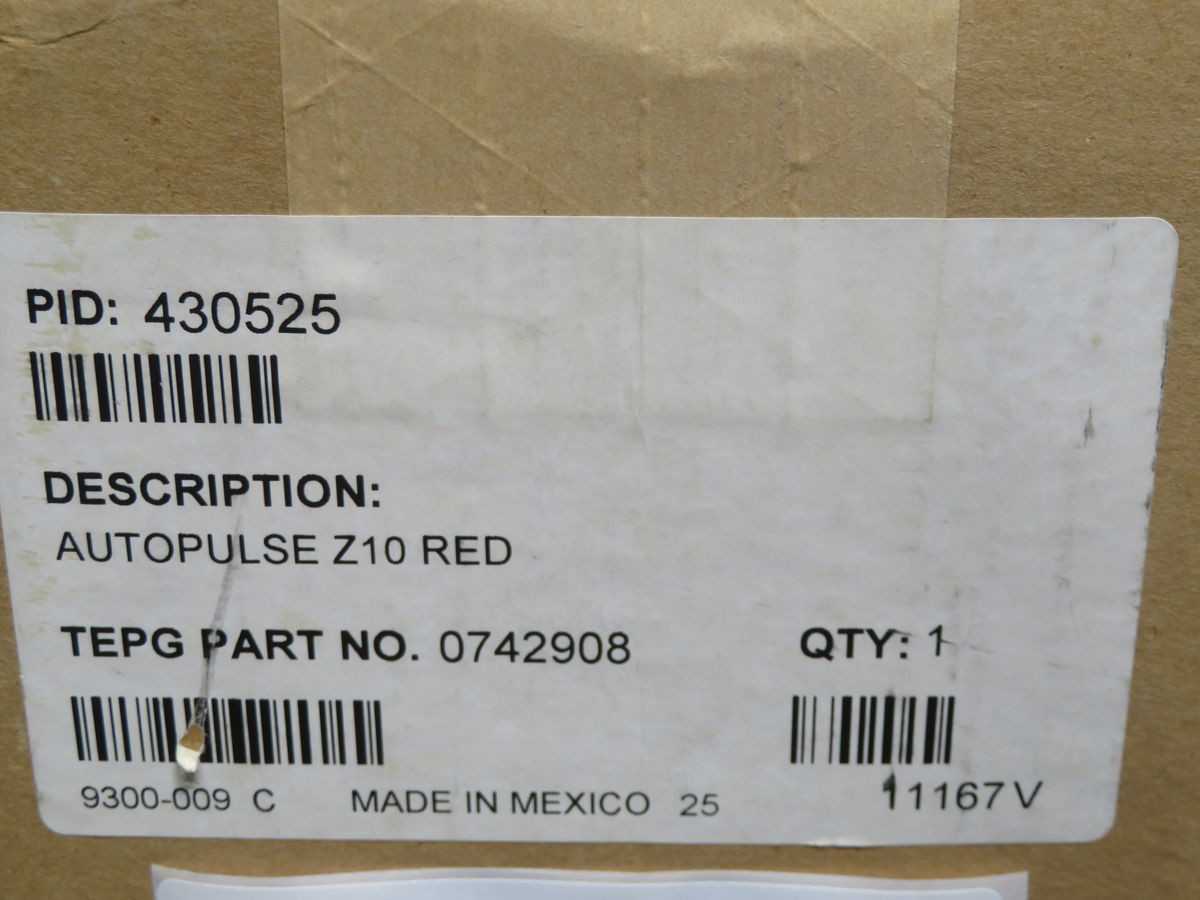 AUTOPULSE Z-10 AGENT RELEASE CONTROL SYSTEM W BROKEN KEY T259637 - AUTOMATION & CONTROLS