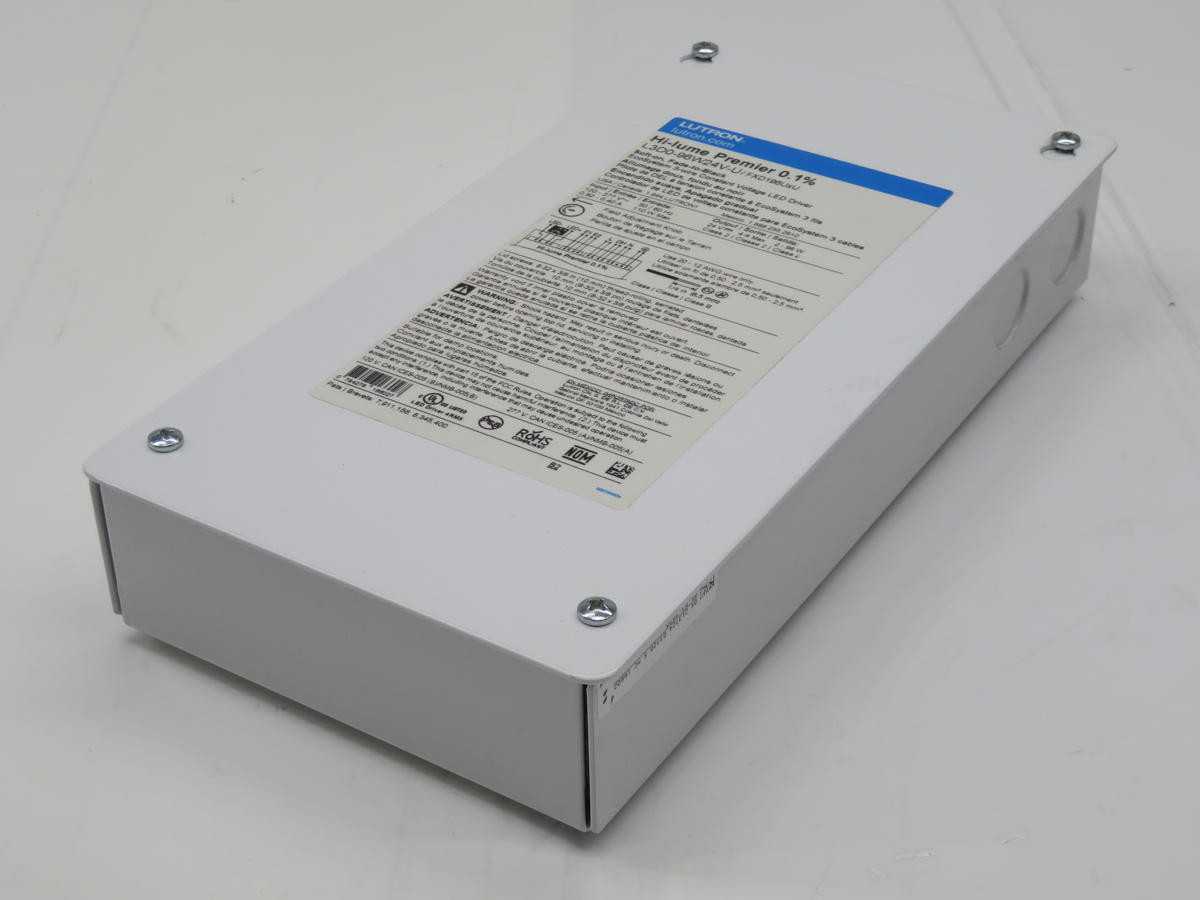 Lutron L3D0-96W24V-U Hi-Lume Premier 0.1% LED Driver - Model T227931 - BALLASTS