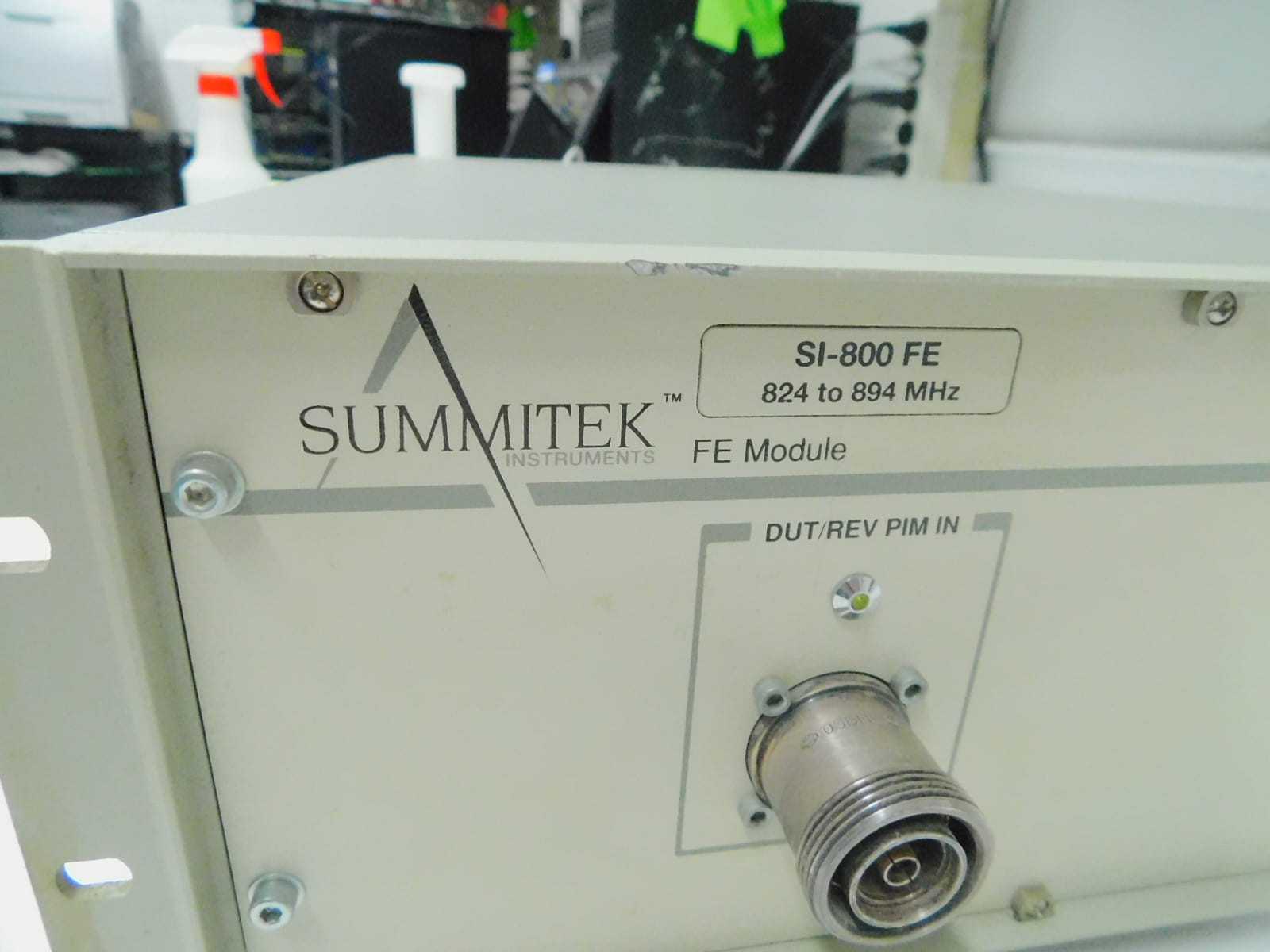 SUMMITEK SI-1800 RF FRONT-END MODULE, 824-894 MHZ, PIM ANALYZER INTERFACE - POWER SUPPLIES