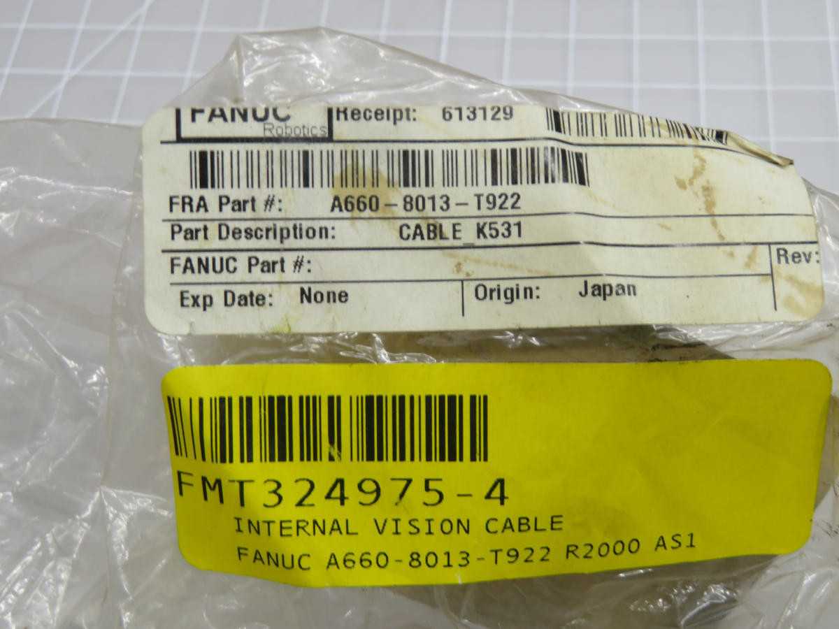 FANUC A660-8013-T922 Robotic Signal Cable T204548 - TEACH PENDANTS