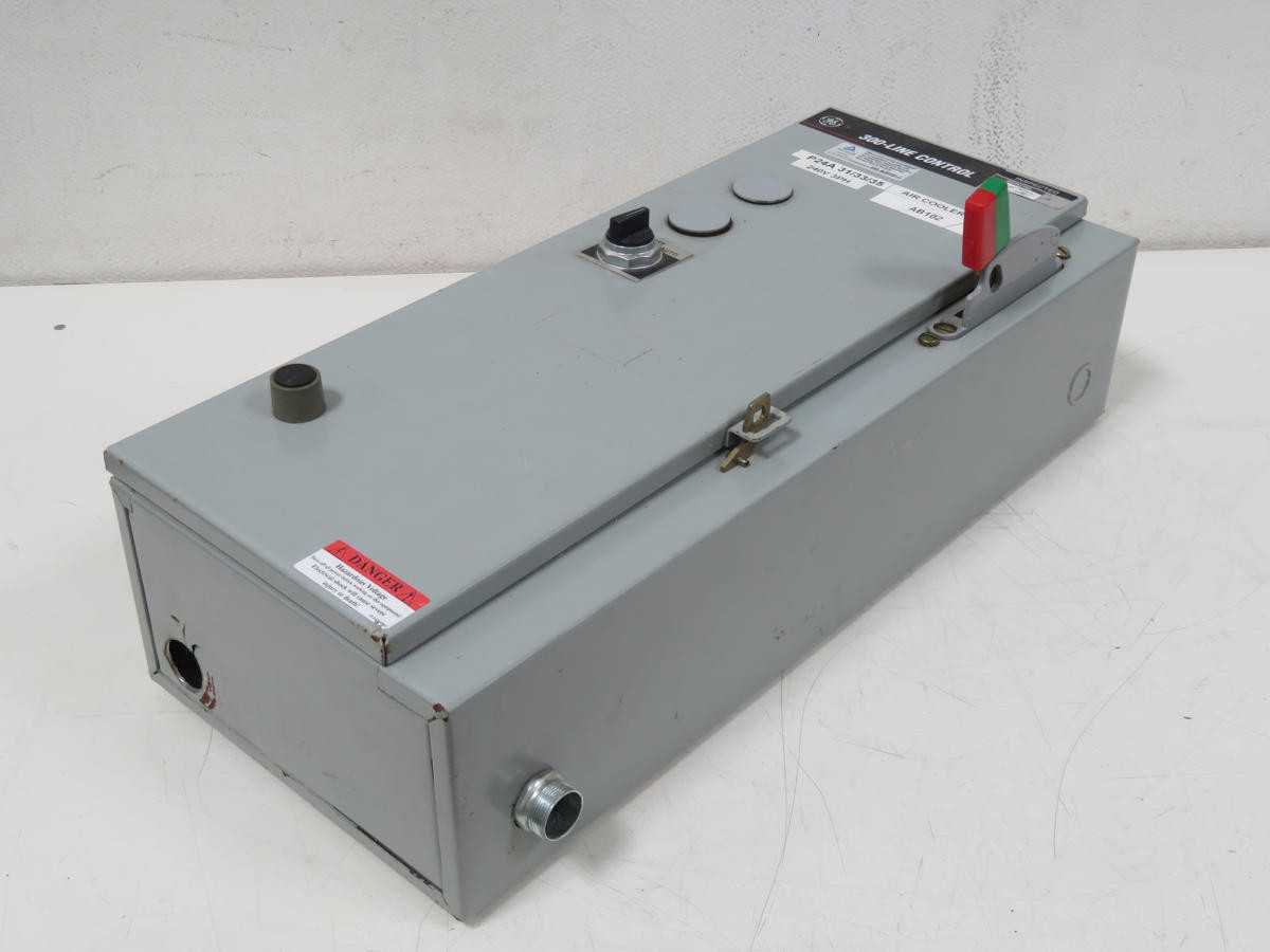 GE CR307CT14TFHDALUA SELA36AT0030 300 LINE CONTROL COMBO MOTOR STARTER T201525 - DC MOTOR
