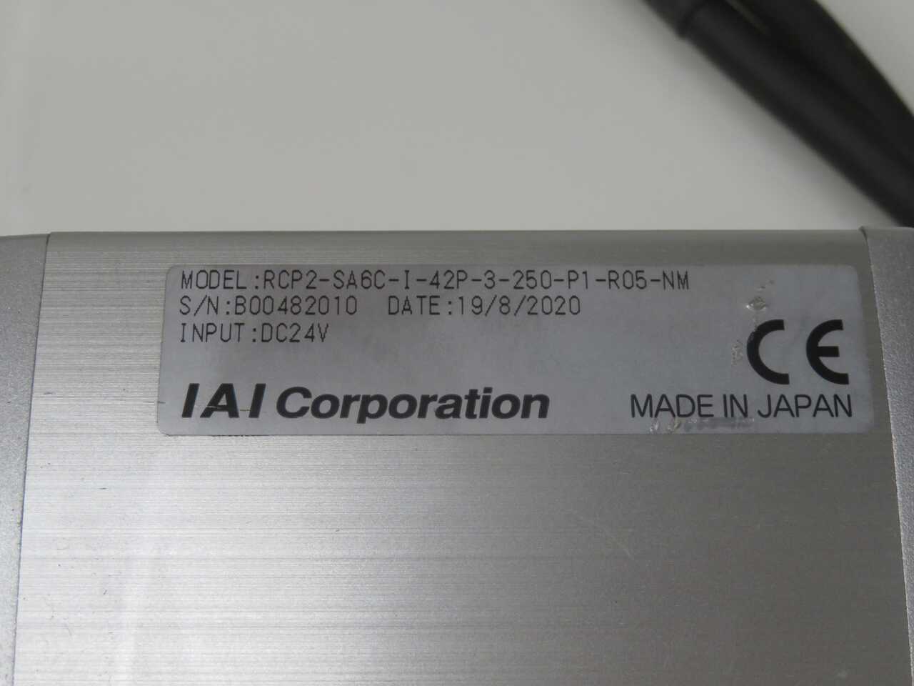 IAI RCP2-SA6C-I-42P-3-250-P1-R05-NM ROBO SLIDE CYLINDER T269669 - SERVO