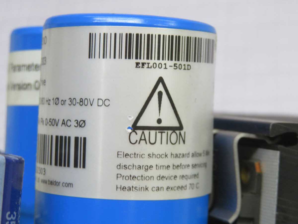 BALDOR EFL001-501D EUROFLEX DRIVE BOARD T258296 - AC VFD DRIVES