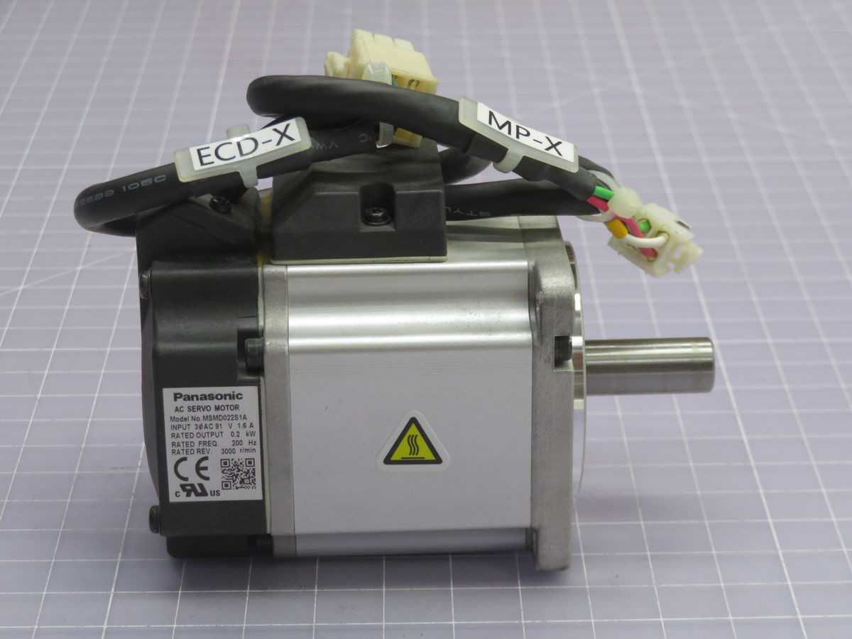 PANASONIC MSMD022S1A AC SERVO MOTOR T250380 - SERVO