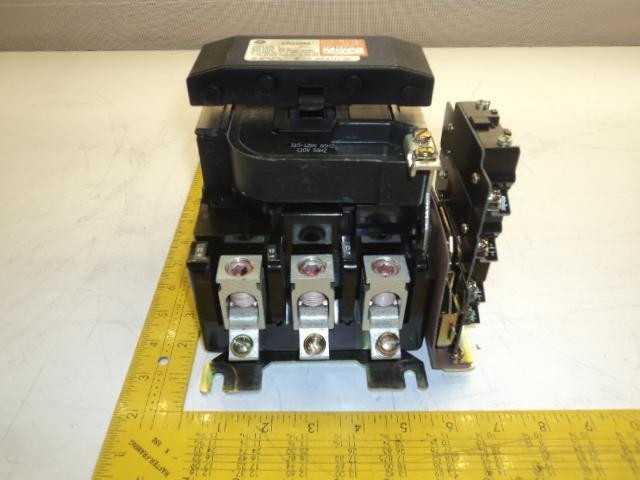 GE CR305E0 MOTOR STARTER NEMA SIZE 3 600VAC 100 AMPS T19165 - DC MOTOR