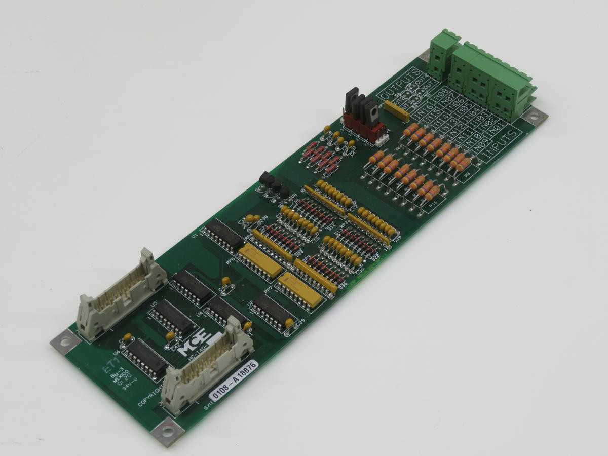 MCE HC-I40 LOGIC REAR DOOR I/O MODULE PCB CIRCUIT BOARD T239651 - PCB CIRCUIT BOARDS