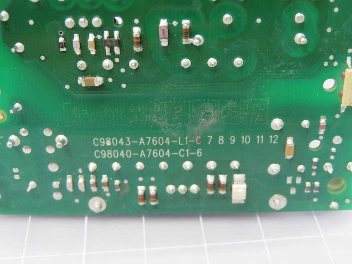 SIEMENS C98043-A7604-L1-6 PCB DRIVE BOARD T218973 - AUTOMATION & CONTROLS